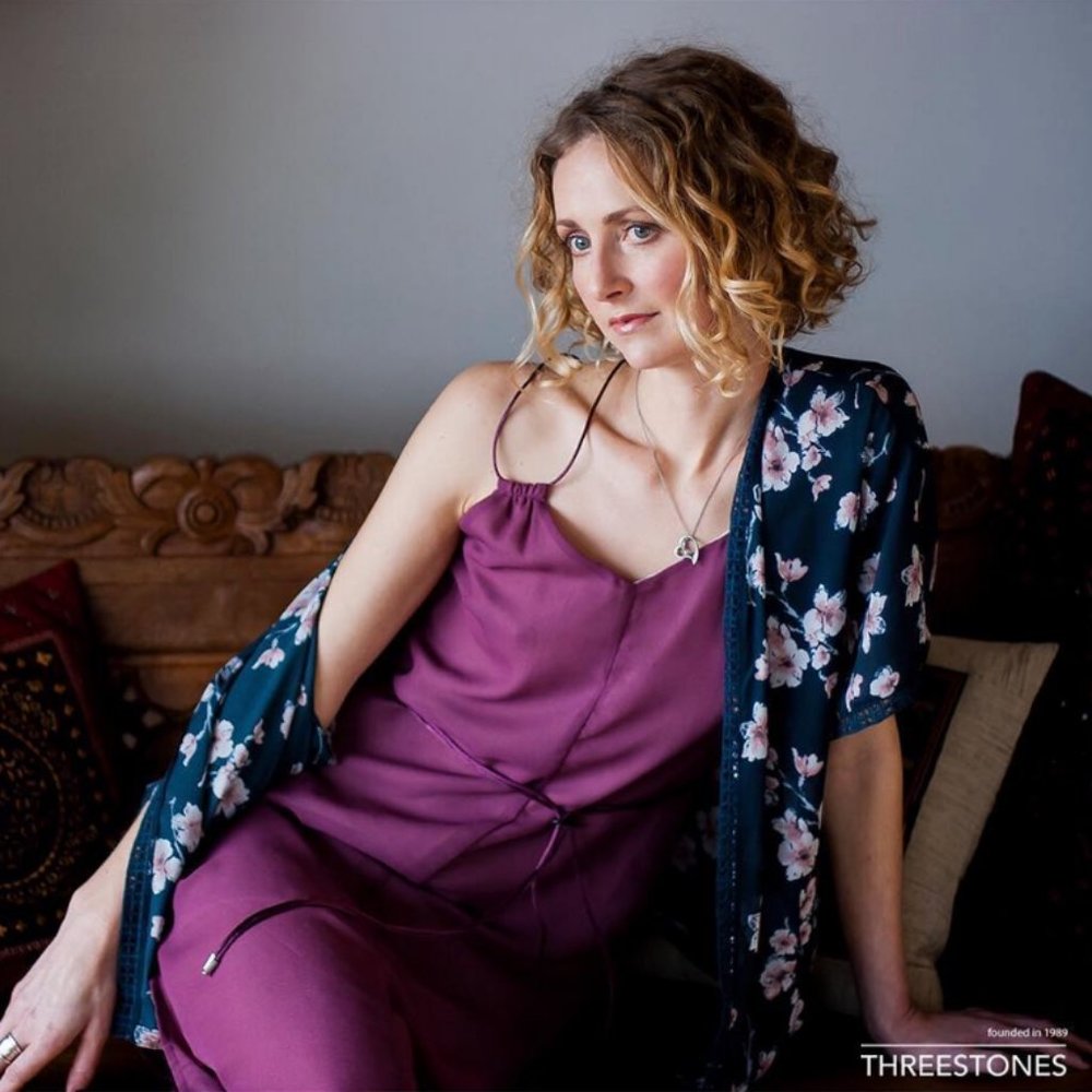 Three Stones Floral Kimono With Pockets